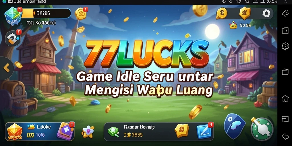 Tampilan gameplay <strong>77LUCKS</strong> yang menyenangkan dan interaktif.