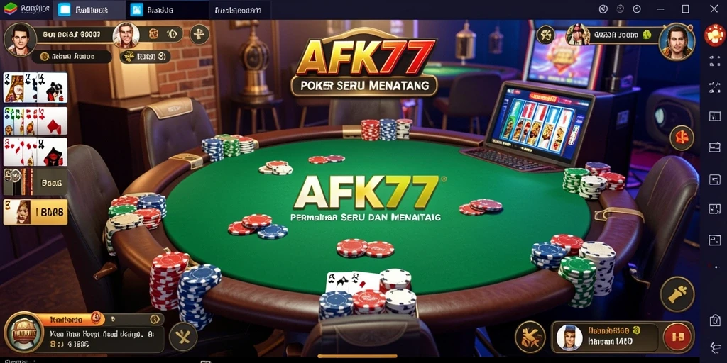 Tampilan utama gameplay AFK77 yang menarik dan kompetitif.