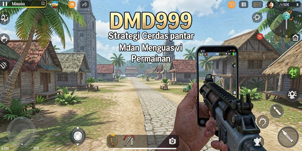 Tampilan menegangkan dari gameplay DMD999 yang penuh strategi.