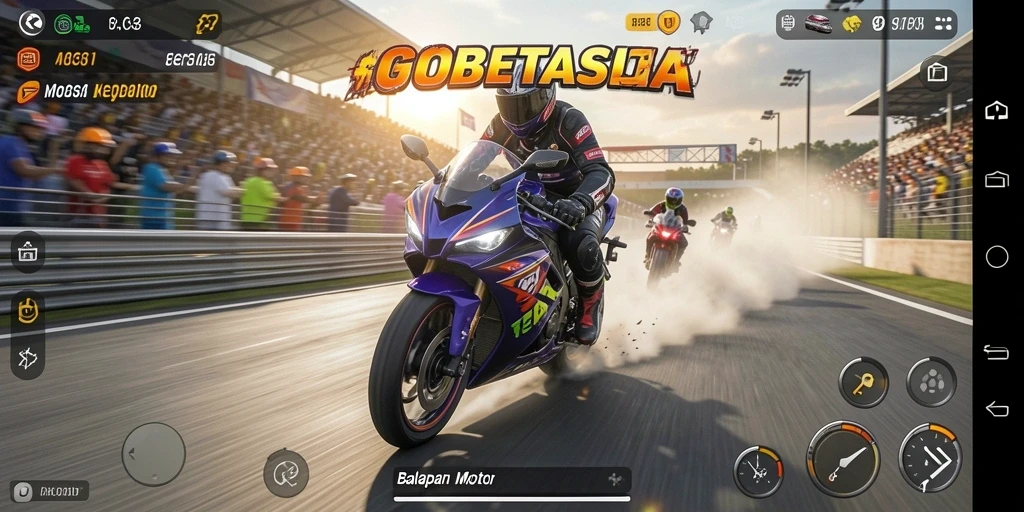 Tampilan menarik dari gameplay GOBETASIA yang mendebarkan.