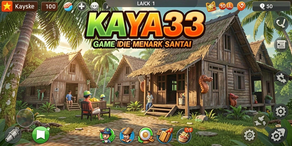 Tampilan gameplay KAYA33 yang menarik dan penuh warna.