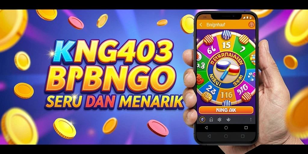 Tampilan screenshot KING403 yang menunjukkan gameplay Bingo yang seru.