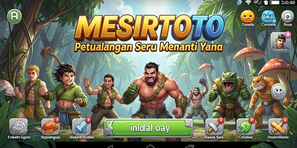Tangkapan layar gameplay <strong>MESIRTOTO</strong> menampilkan momen petualangan yang mendebarkan.
