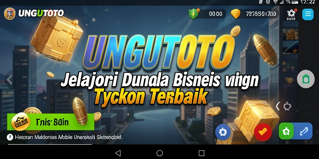 Gameplay menarik UNGUTOTO yang penuh tantangan dan strategi.